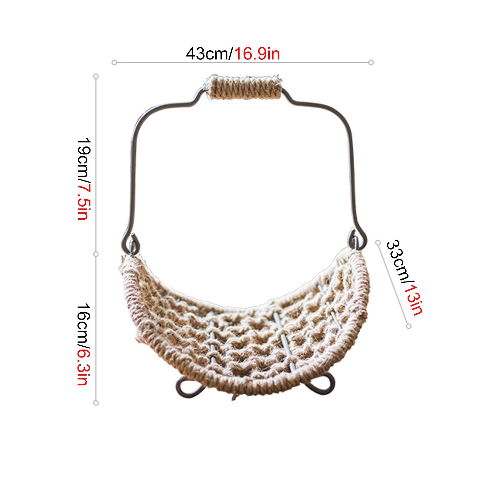 Supporto per Legna da ardere Intrecciato, Porta Legna in Stile Rustico per Legna da ardere Rotondo per Esterni, Piccolo Supporto per impilatore, Accessori per stufe.AIBHT52820558