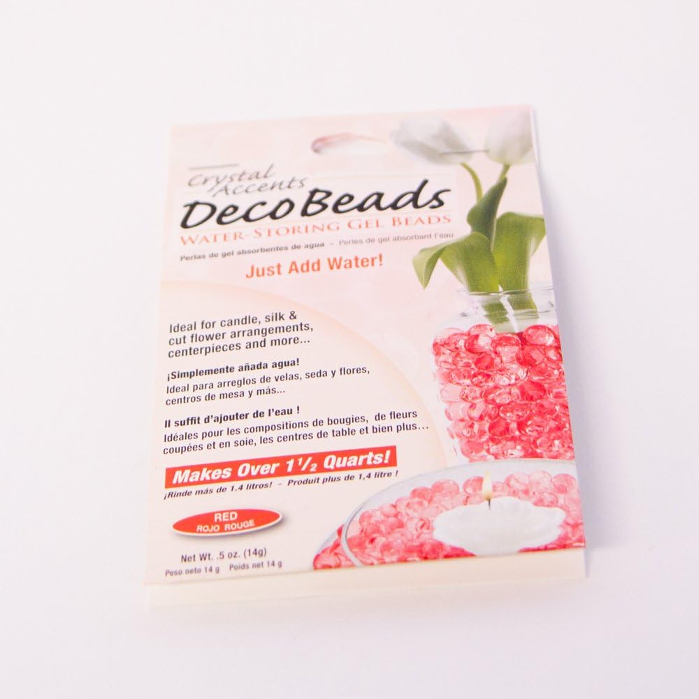 OASIS® Red Water Absorbing Deco Beads