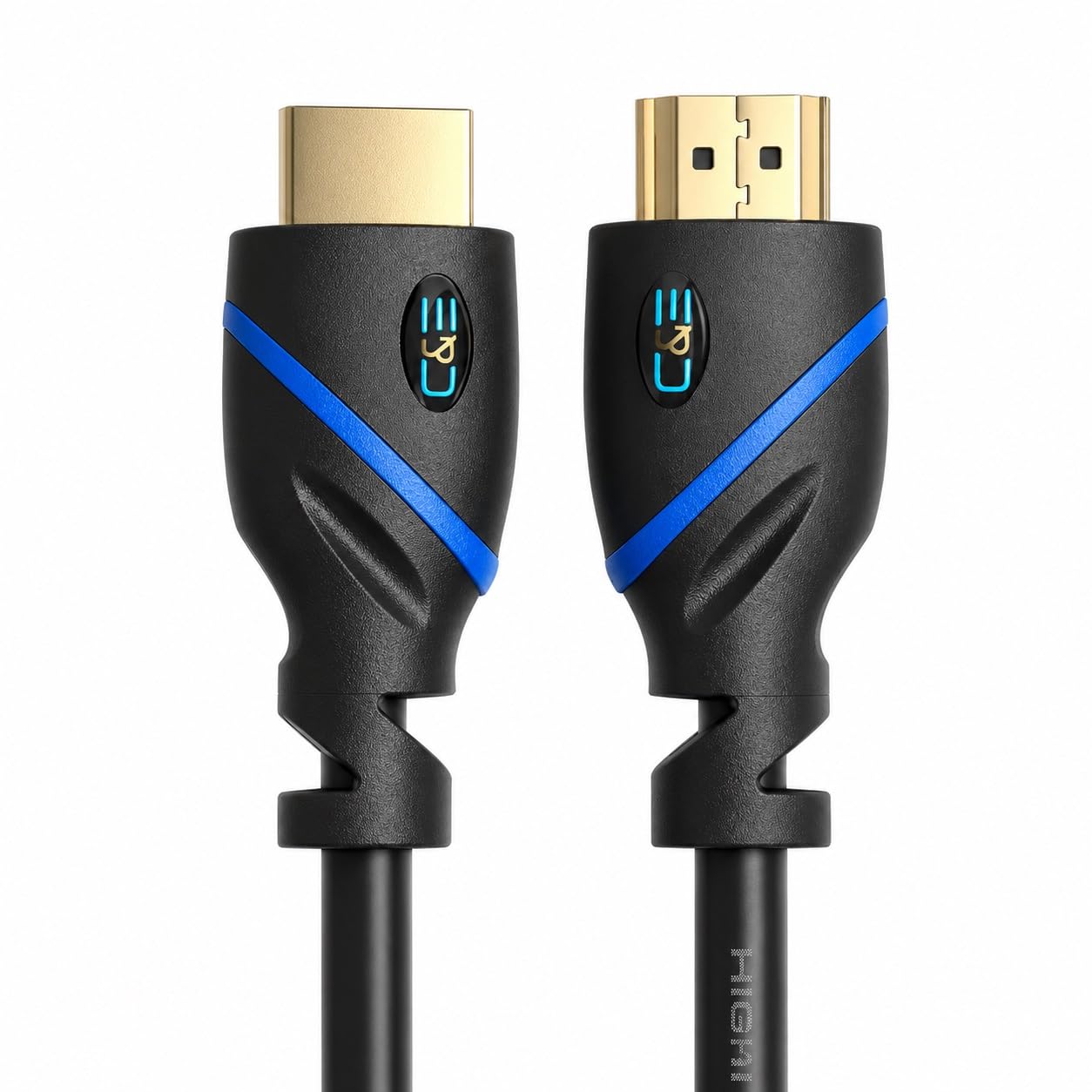 C&E High Speed HDMI Cable with Ethernet Black, (50 Feet/15.24 Meters), Supports 4K, 3D and Audio Return