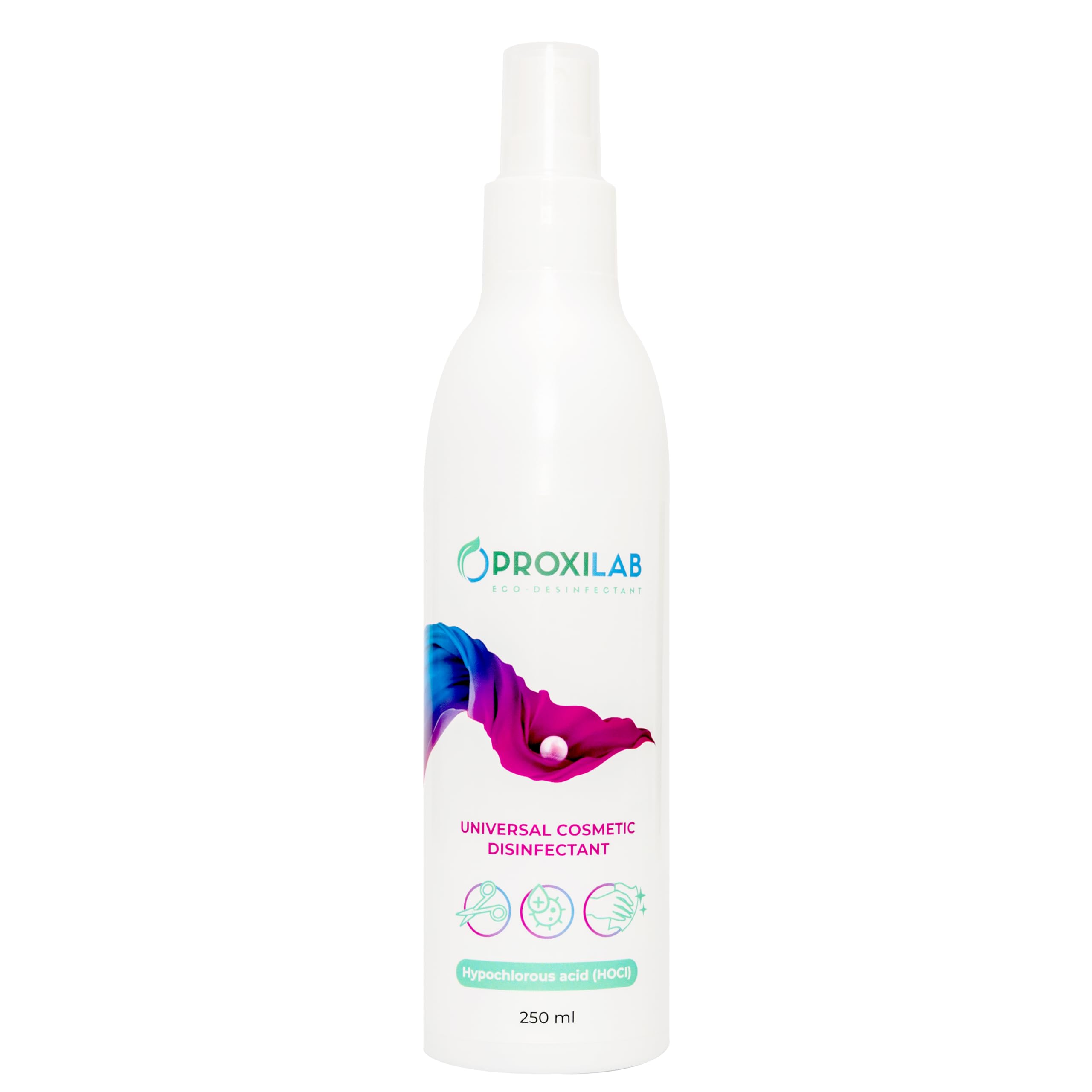HOCl Spray 8.45 fl oz (250 ml) — Professional Cosmetic Skin and Tool Care | For Manicure, Pedicure, Waxing, Esthetic Treatments | Alcohol-Free, Fragrance-Free, Sensitive Skin Friendly