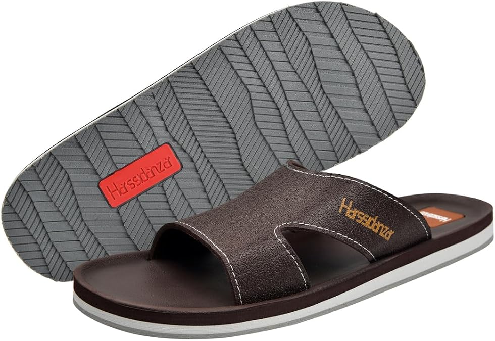 Amazon | [Harssidanzar] メンズレトロスライドサンダル快適軽量