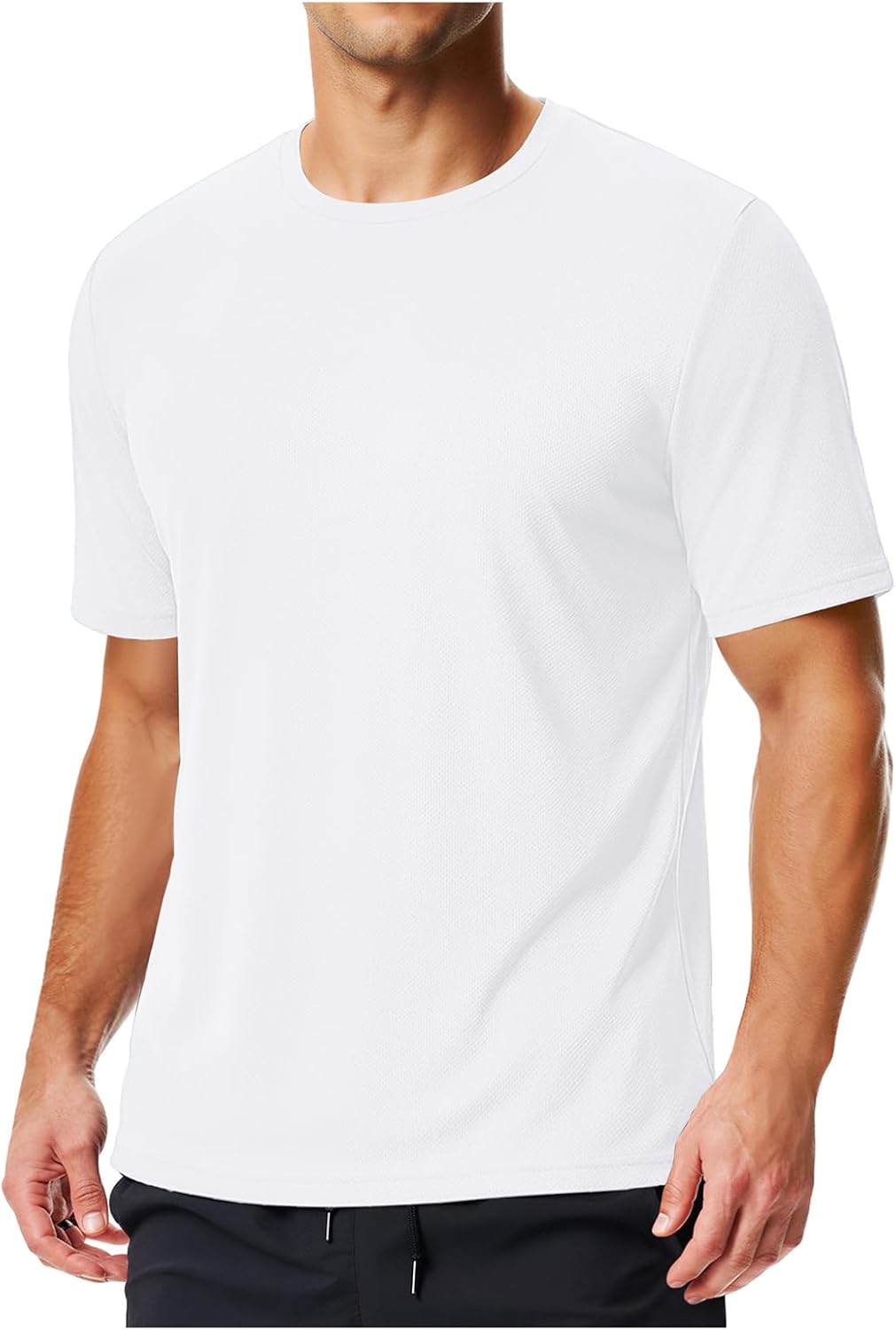 COOFANDY 3 Pack Men's Athletic T-Shirts Short Sleeve - Quick Dry Moisture Wicking Workout Shirts for Running, Gym, Casual