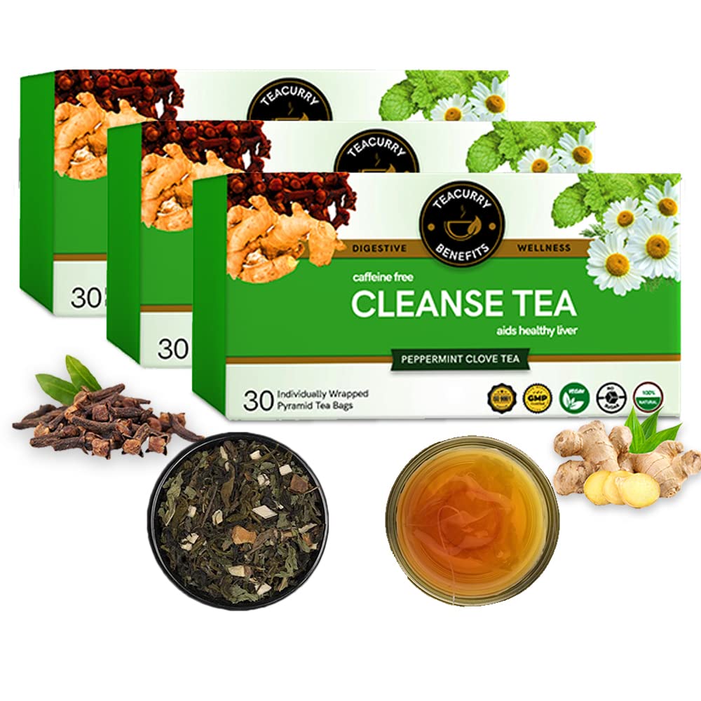TEACURRY Anti Alcohol Tea (3 Months Pack | 90 Tea Bags) - Quit Alcohol and Clean Liver - Liver Detox Tea | Liver Cleanse Tea, Liver Detox Ayurvedic and Green Tea for Liver Detox-image-28