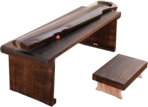 Mesa RetroTea Mesa Multifuncional Mesa Baja Plegable Mesa de Centro Japonesa Mesa de Piso con Taburete (Color Marrón, Tamaño 43.3x15.7x14.6 in) disponible en Yaxa Costa Rica