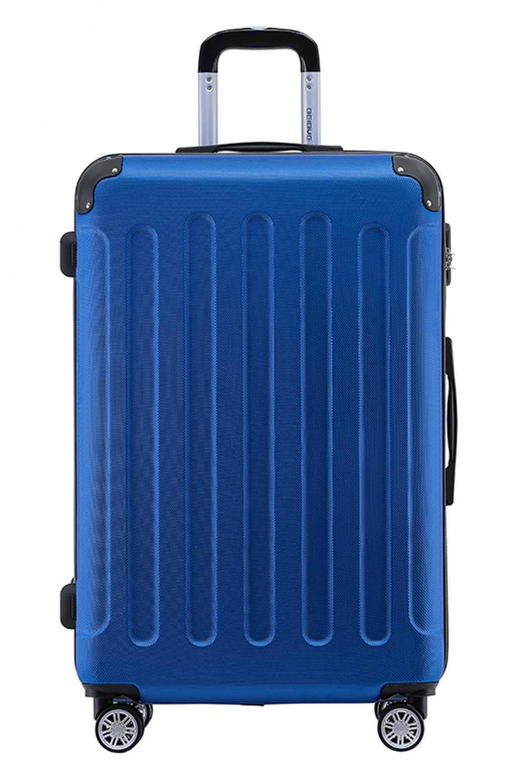 BEIBYE- Hartschalenkoffer Koffer Trolley Rollkoffer Reisekoffer Zahlenschloß 4 Zwilings-Rollen