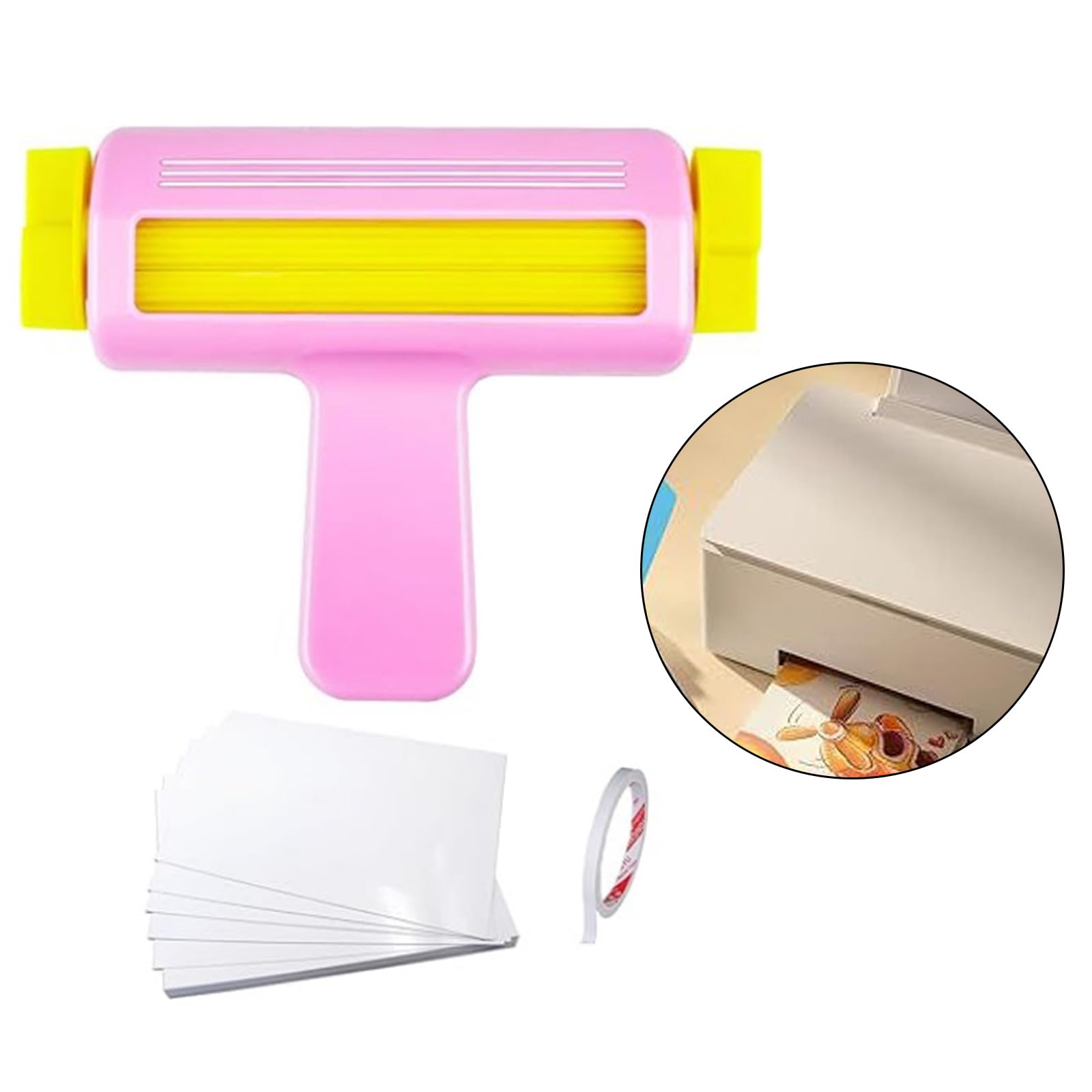 Set di strumenti per il fai da te con nastro biadesivo per scrapbooking, creazione di biglietti, decorazioni per la casa, goffratura a tubi di carta