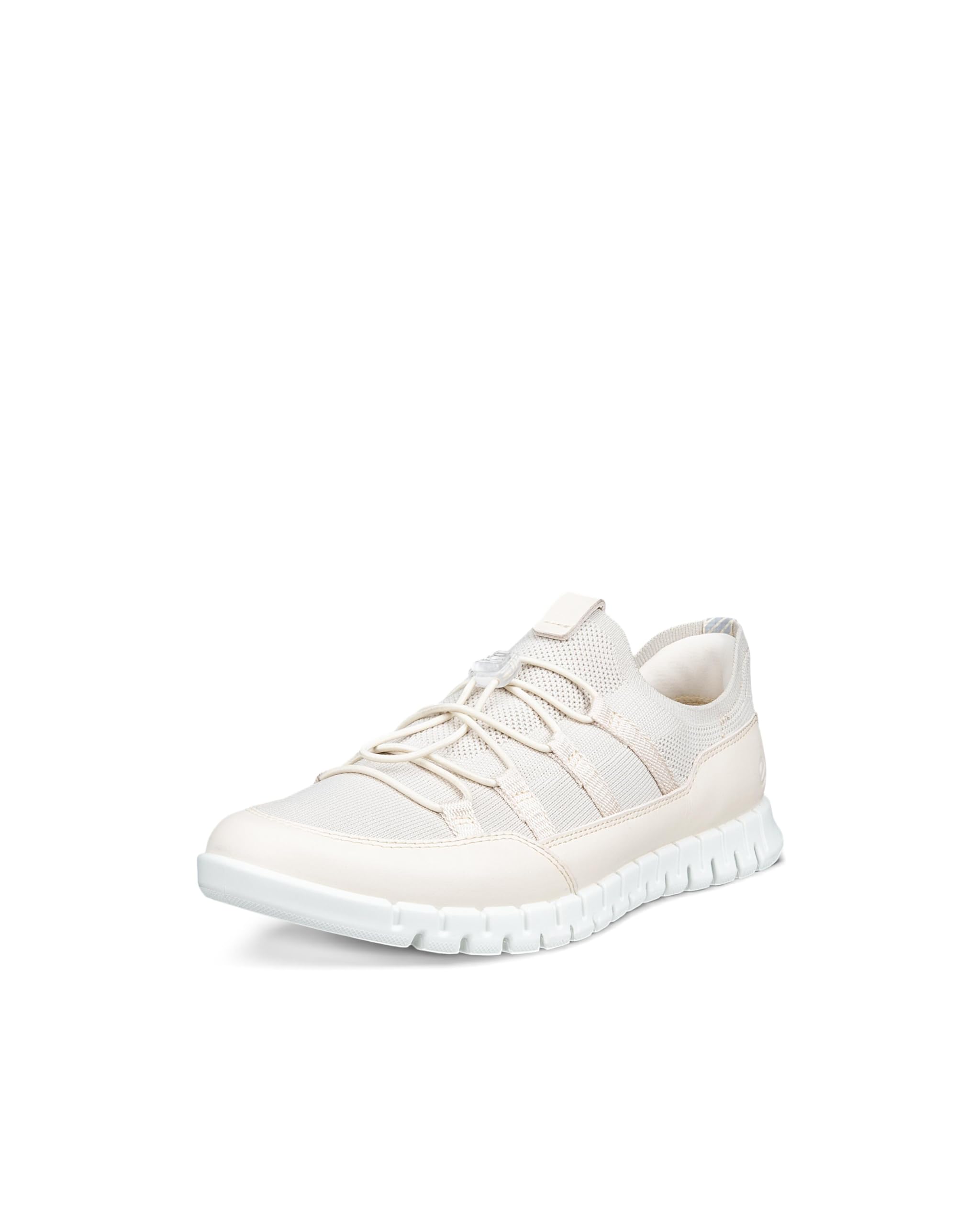ECCO Women's Sneaker Gruuv LITE, Limestone/Gravel, 7
