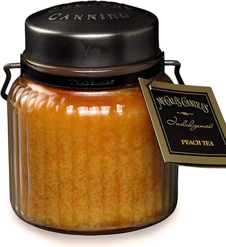 Vista 104 de McCall's Candles Manzanas y calabazas Vela perfumada de 18 onzas Colección Indulgence Doble mecha Tarro ranurado Vertido en Estados