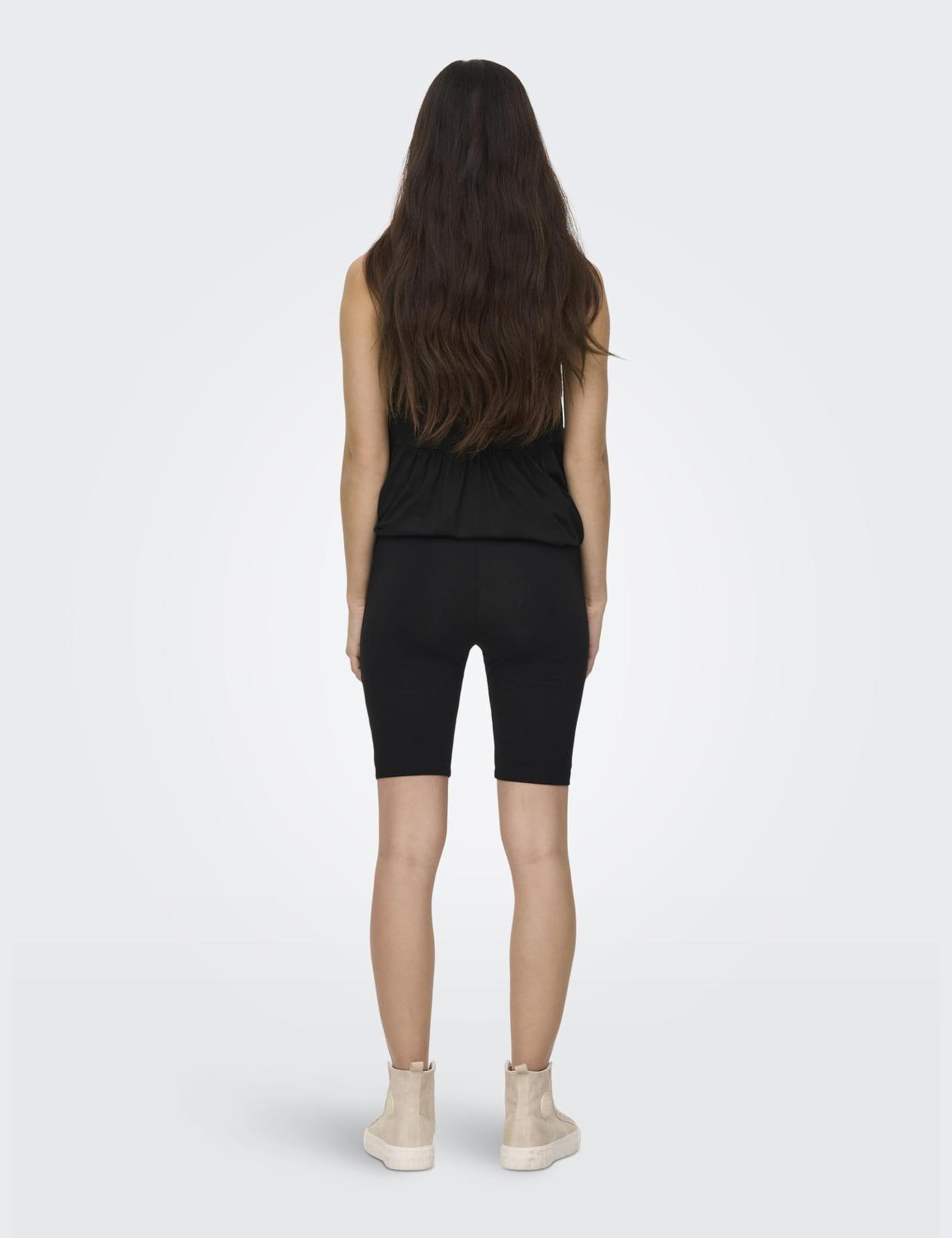 ONLY Female Shorts-Set OLMLOVELY 2-Pack Normal geschnitten Körperbetonte Shorts