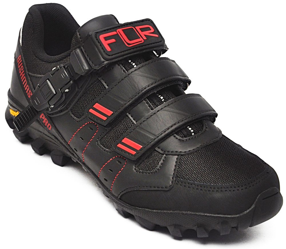 Paire chaussures pour vtt flr touring bushmaster t47 couleur noir
