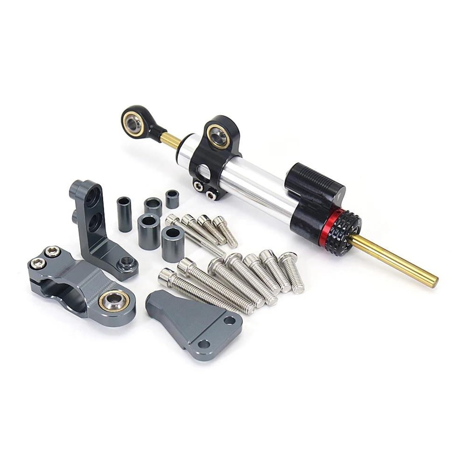 Ammortizzatore Sterzo Stabilizzatore Per Aprilia RS-660 RS660 2021-2023 Moto Lineare Invertito Sicurezza Con Controllo Regolabile Ammortizzatore Motocicletta Ammortizzatori Lineari(SET 11)