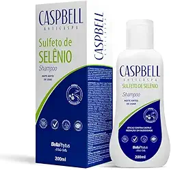Shampoo Anticaspa Caspbell BellaPhytus, Sulfeto de Selênio, 100ml