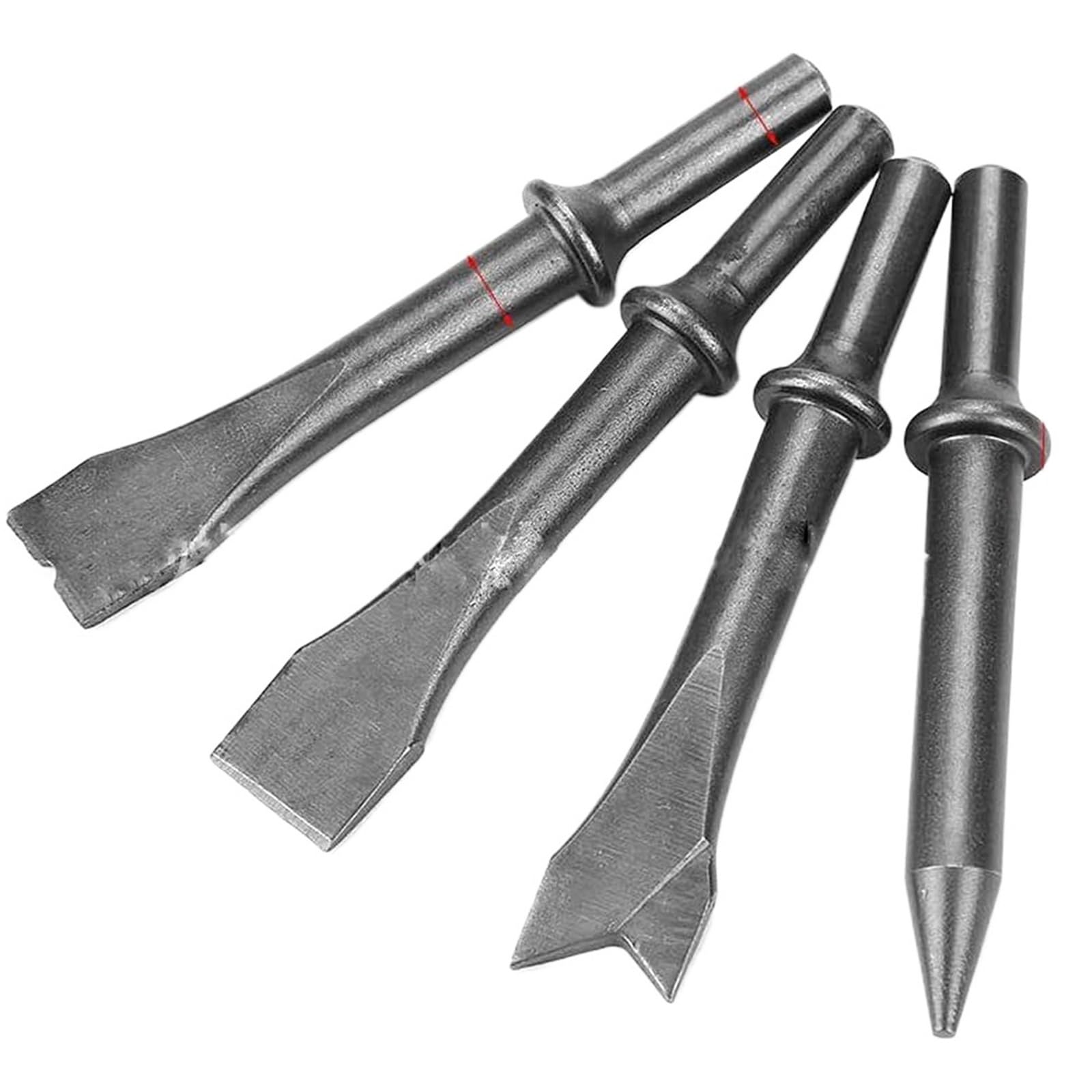 Druckluftwerkzeuge, 150mm Lufthammer Handheld Schaufeln Kleine Rostlöser Schaufel Pneumatische Werkzeuge Mit 4 Meißel