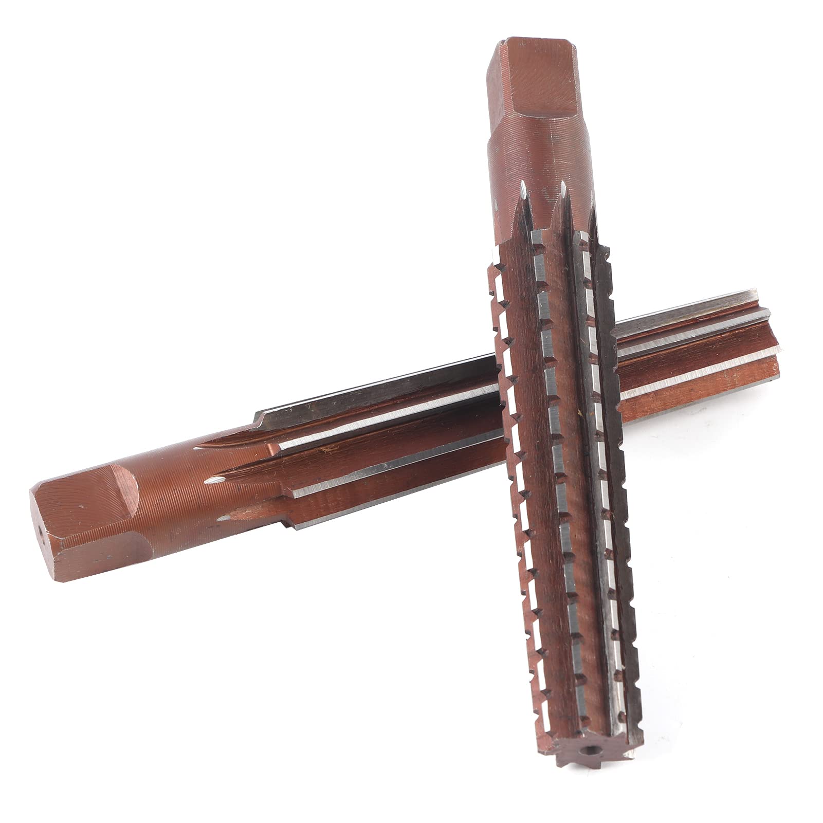 2pcs HSS MT3 Taper FineRough Reamer Cutter Tool Set Straight Shank. milling. soft. materials.. installed. Machine. etc.. drilling. surface. for. machining. used. Machine