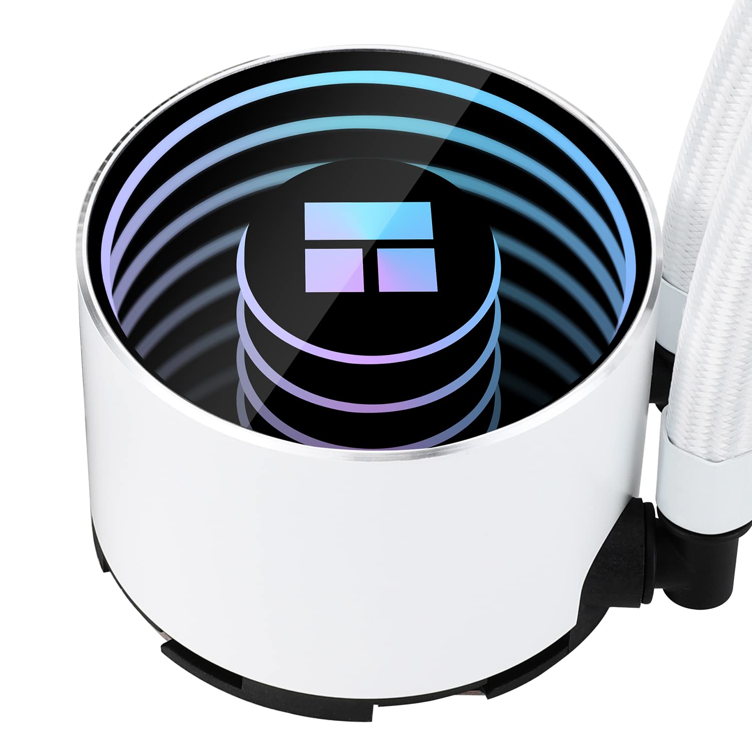 Thermalright Frozen Notte 240 WHITE ARGB V2 refrigerador de CPU para refrigeración por agua, doble ventilador PWM,apto para AM/AM4 AM5, Intel LGA 1700/1851/1150/1151/1200/2011