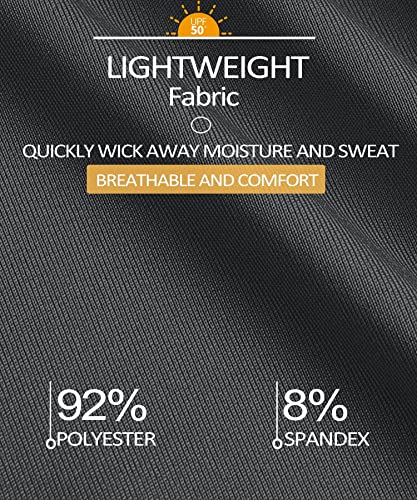 Polo Shirts For Women T Shirts Golf Shirts Casual Work Polo Performance Short-Sleeve Tennis Shirts Stain Resistant Shirt Quick Dry Jersey Shirt Dark Grey #TOP4