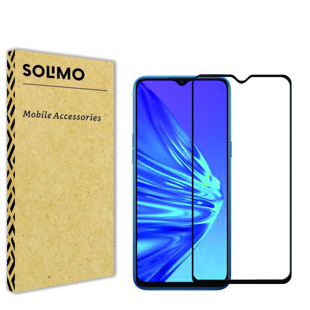 Amazon Brand - Solimo Tempered Glass Screen Protector for Samsung Galaxy A32 4G / M32 4G / F22 / A22 4G / A33 5G (Transparent) with Edge-to-Edge Coverage | Easy Installation Kit