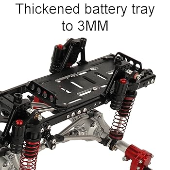 ☆THE GARAGE type27 ZXYRC Metal Alloy Upgraded 6x6 RC Car Chassis Frame with 2
