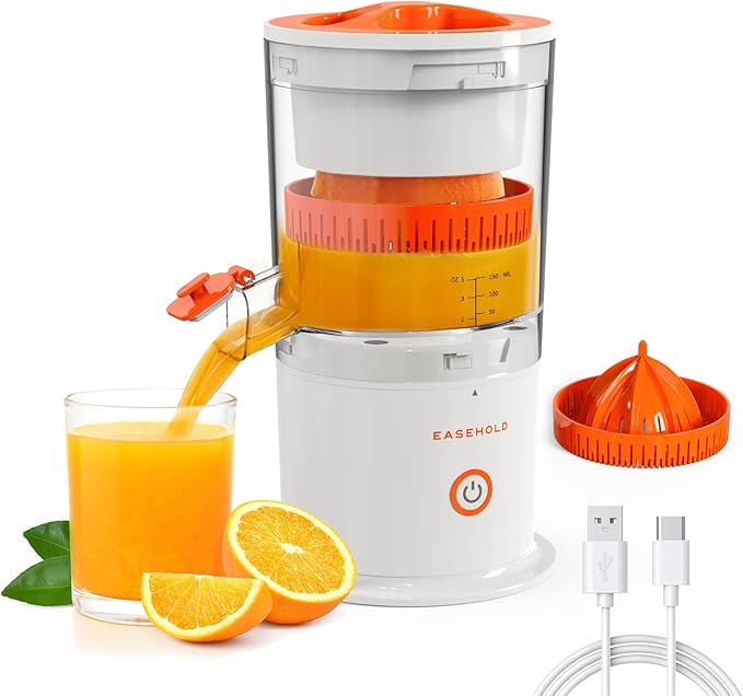 EASEHOLD Electric Citrus Juicer, Portable Juicer