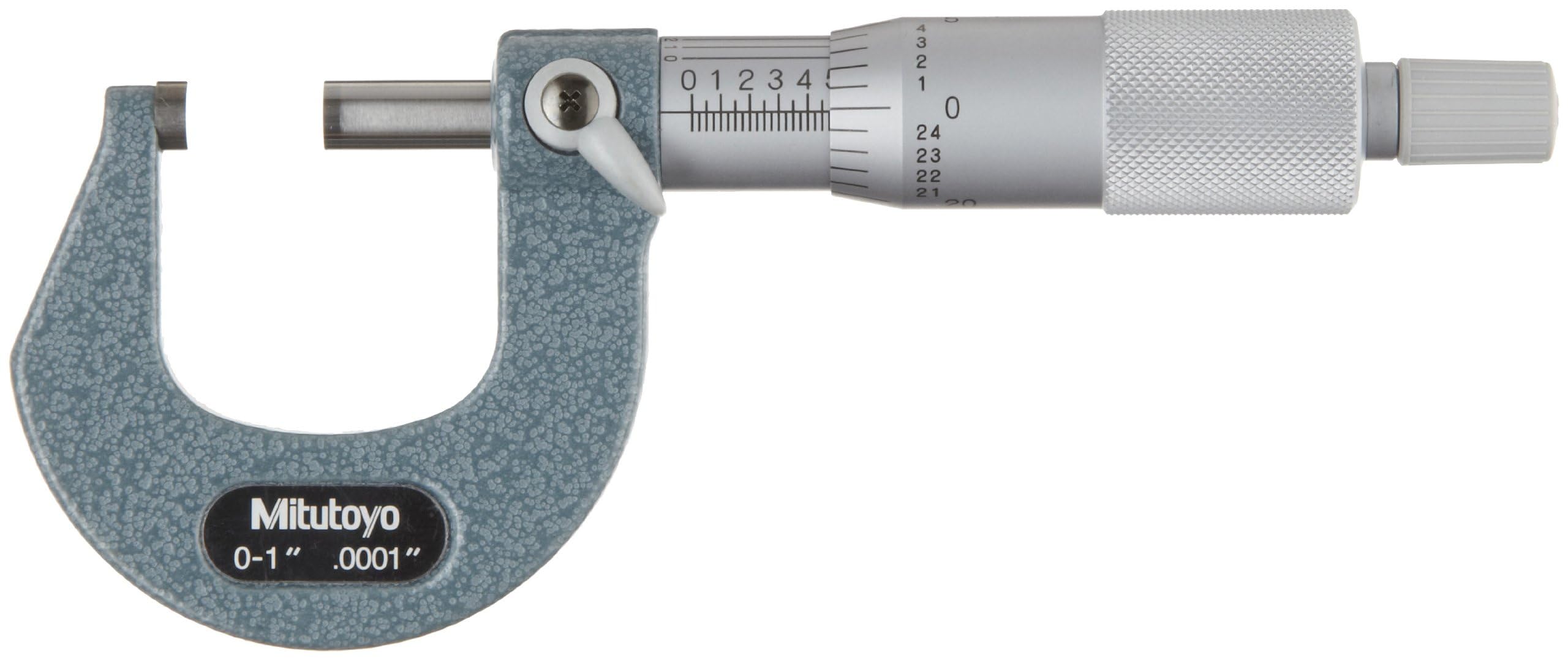 Mitutoyo 103–260 series-103 Außen) mit konischem Rahmen und Ratsche Stop, 0 cm-1 ", 0 cm Graduation