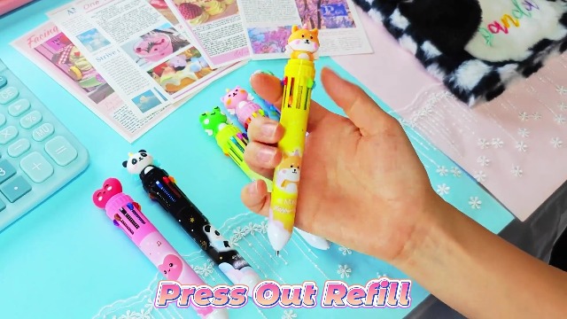 PEN商品です♪ Amazon.com : YOYTOO Multicolor Ballpoint Pen 0.7 mm, 10-in-1