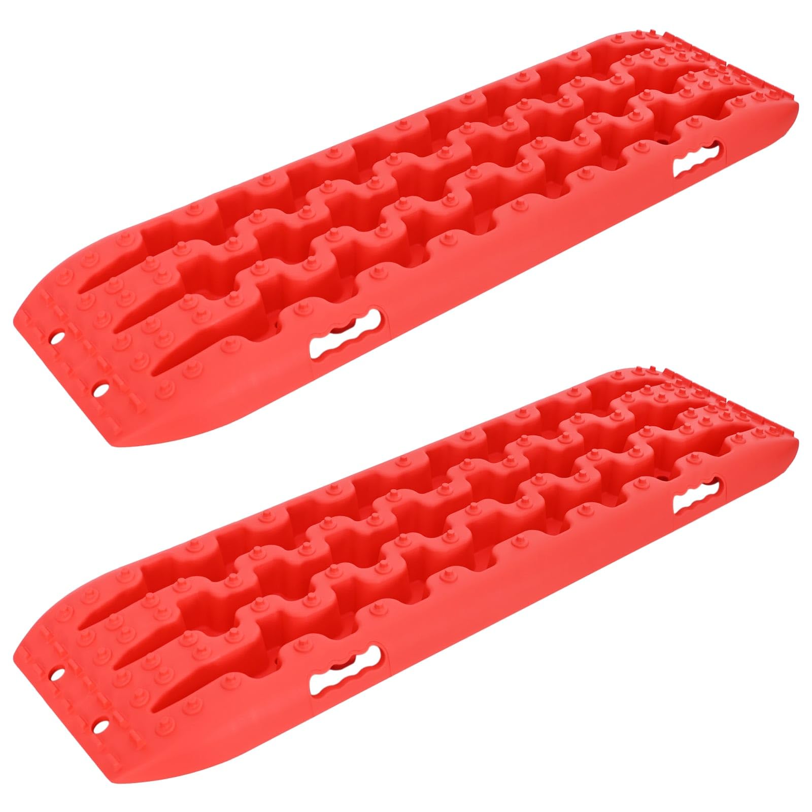 2 szt. zestaw desek górskich 106 x 30,5 x 7 cm ze wzmocnionego nylonu do offroad, ratownictwa, piasku, błota, śniegu