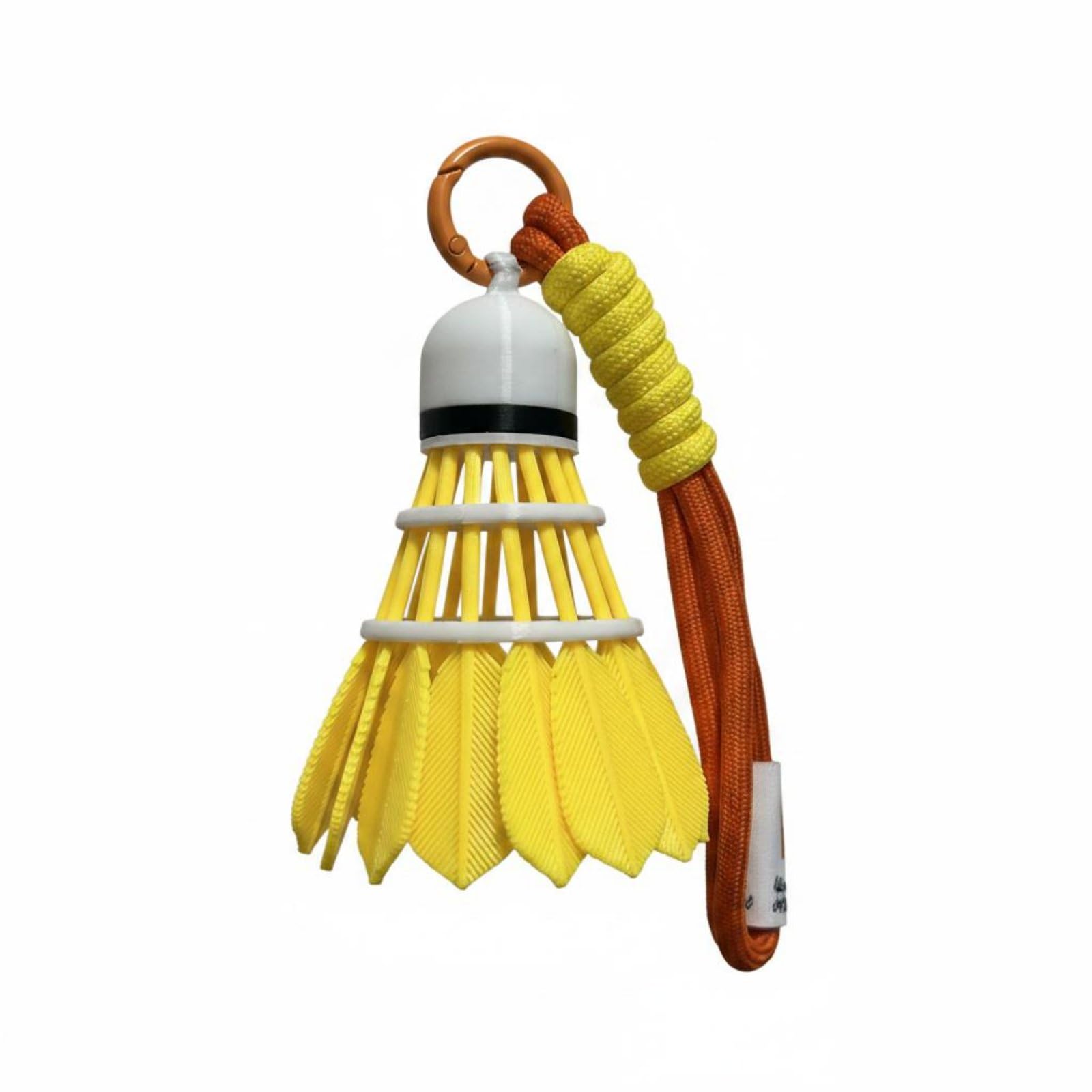 Creative Design Colorful Shuttlecock Bag Yellow Badminton | Unique Versatile Easy Attachment Quality Craftsmanship Gift Yellow Badminton-image-32