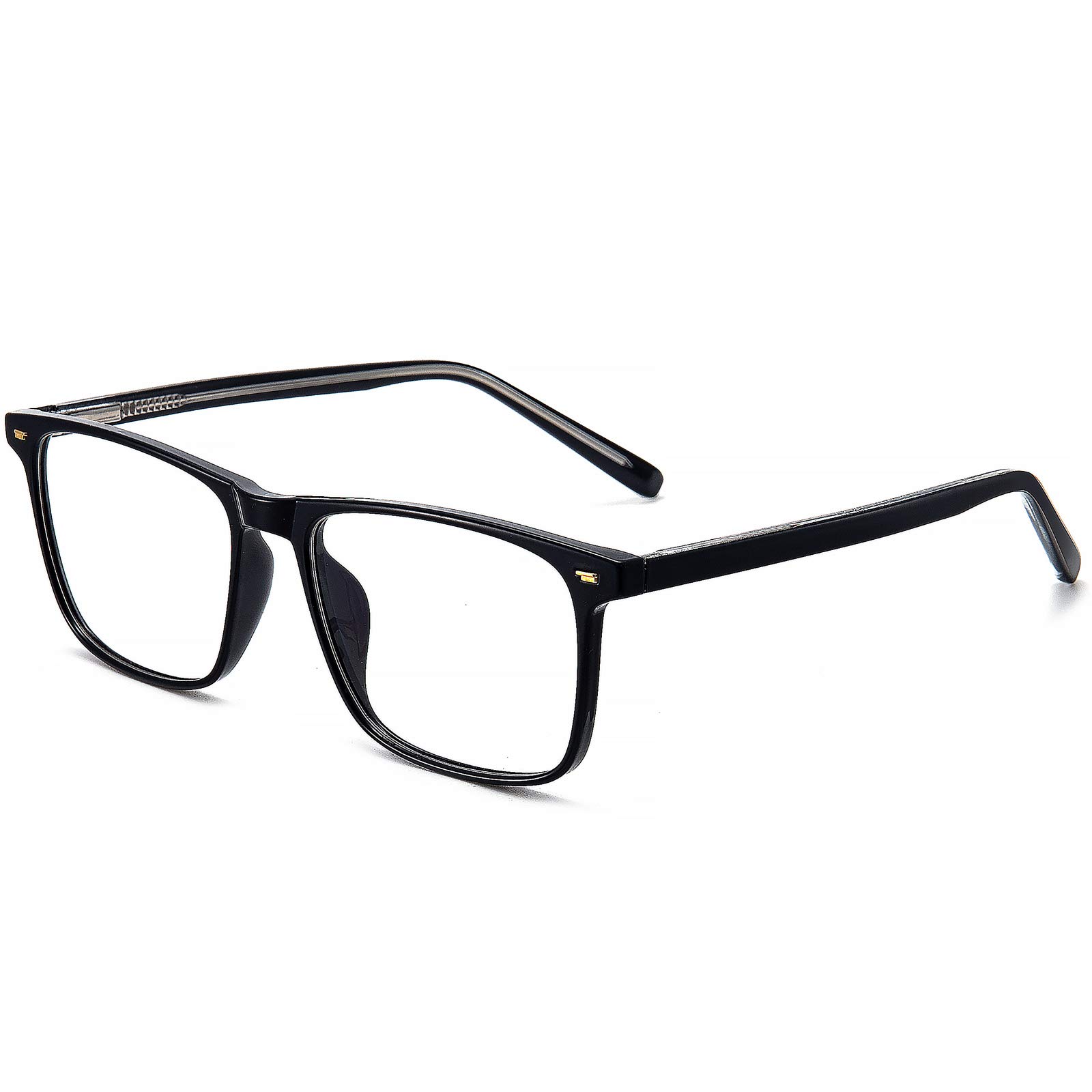 ANRRI Blue Light Blocking Glasses Nerd Eyeglasses Frame Anti Eyestrain Computer Gaming Glasses