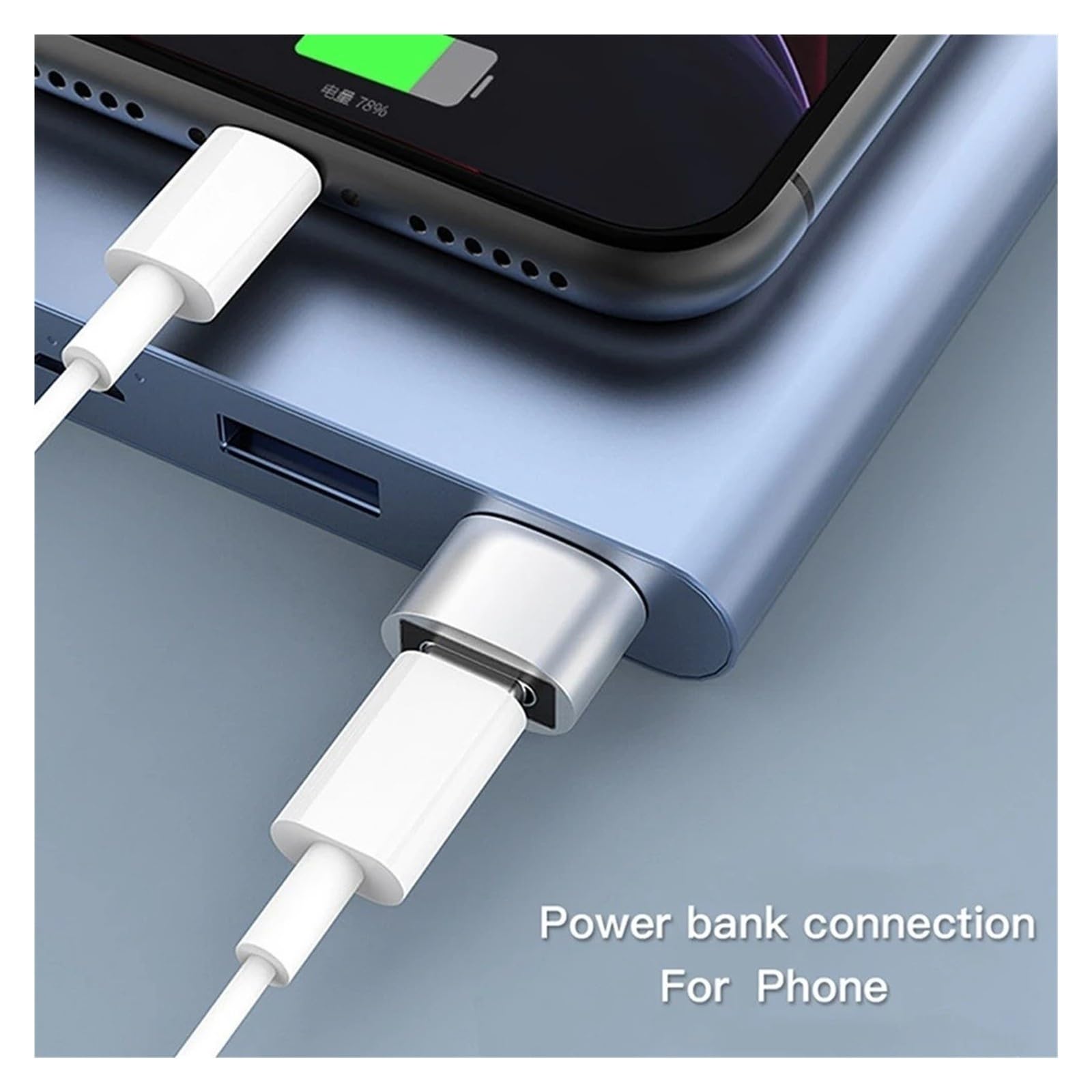 2 szt. USB na typ C adapter męski na żeński konwerter do MacBook do Samsung S20 (2 szt. czarny)