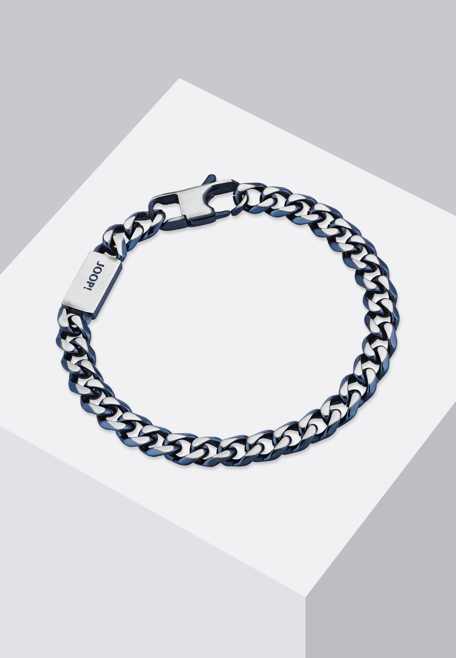 JOOP! Armband Edelstahl Herren Armschmuck, 21 cm, Bicolor, Kommt in Schmuck Geschenk Box, 2028380
