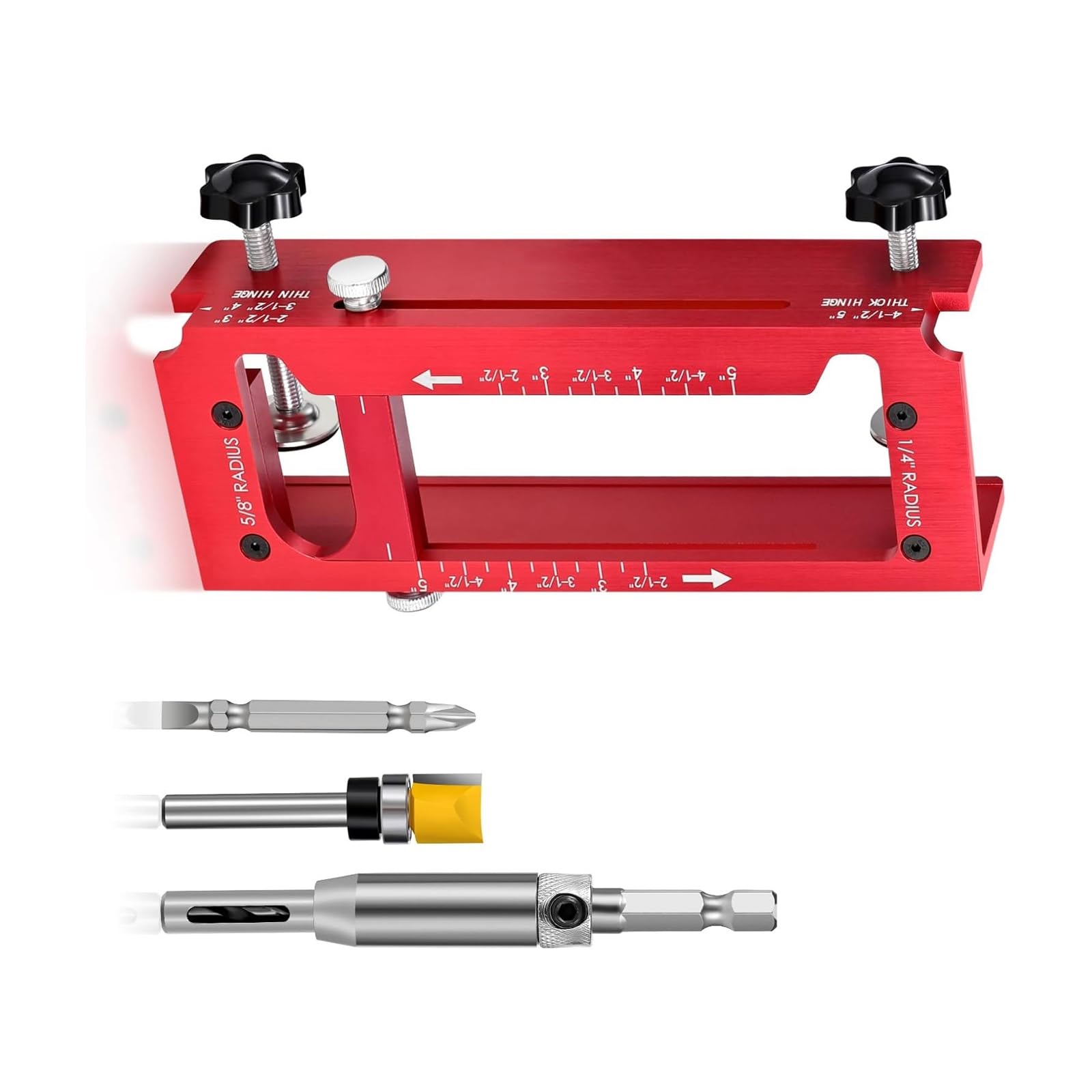 Kalttoy Door Hinge Jigs Door Hinge Mortiser Installation Set Doors Hinges Jigs Set For Doors Hinges Router Template Routing