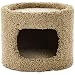 You & Me Round Cat Condo, 8", Large, Brown