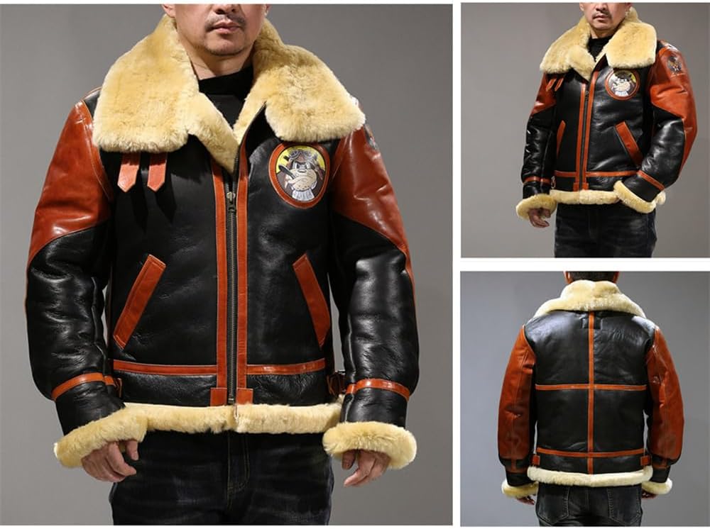 レザーセット2 LA ROCCA 牛革 レザー プルオーバー Liugoo Leathers 本革 トラッカー