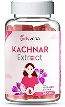 Kanchnar Guggulu Extract Ayurvedic Capsules | Thyroid Supplement | Goodbye to thyroid tea for hypothyroidism, supplements for iodine, thyroid vitamins, thyroid roller, Thyroid Juice, Thyroid syrups (1 Pack, 60 Capsules)
