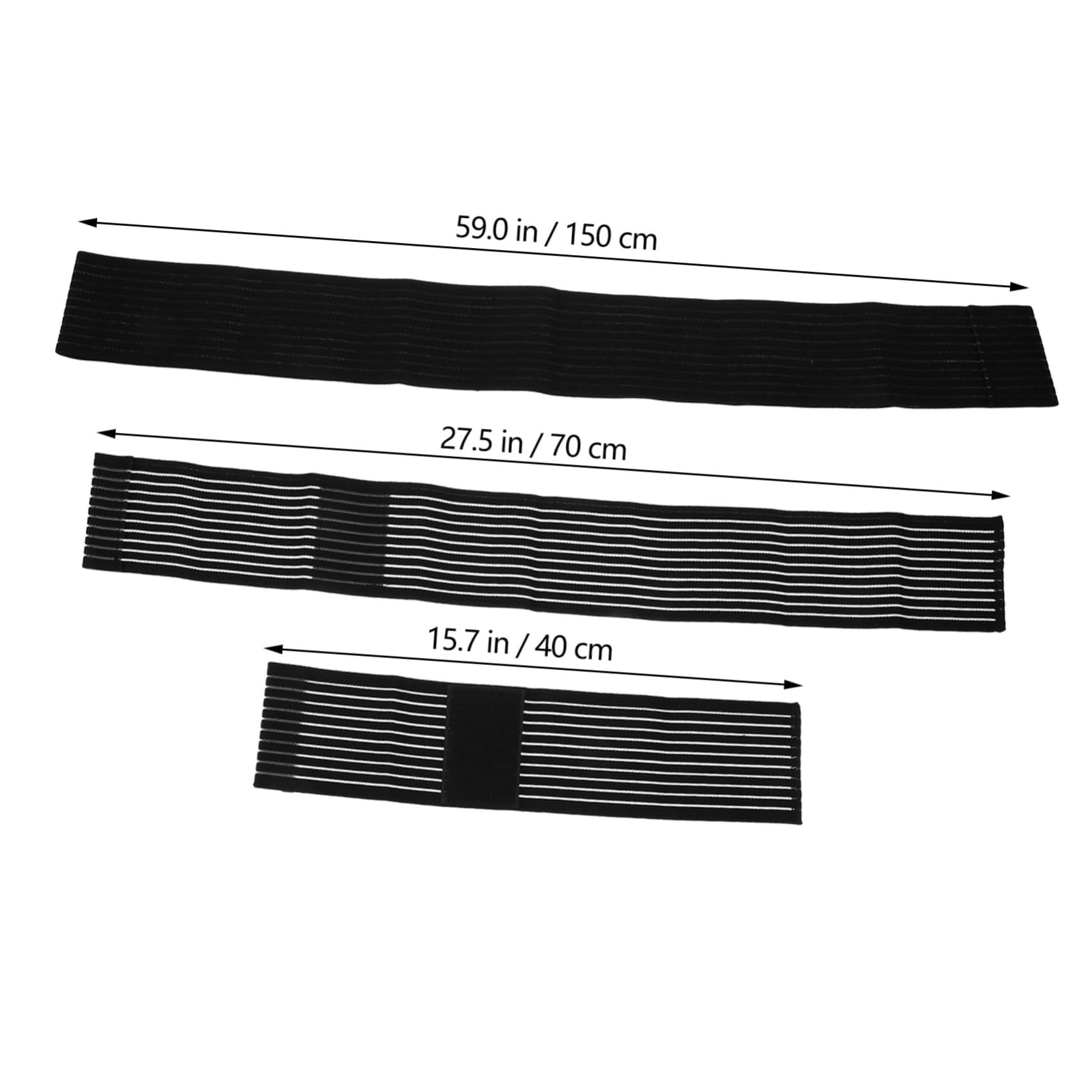 COLLBATH Knee Ankle Protection Elastic Bandage Set Support Braces for Sports Walking Basketball