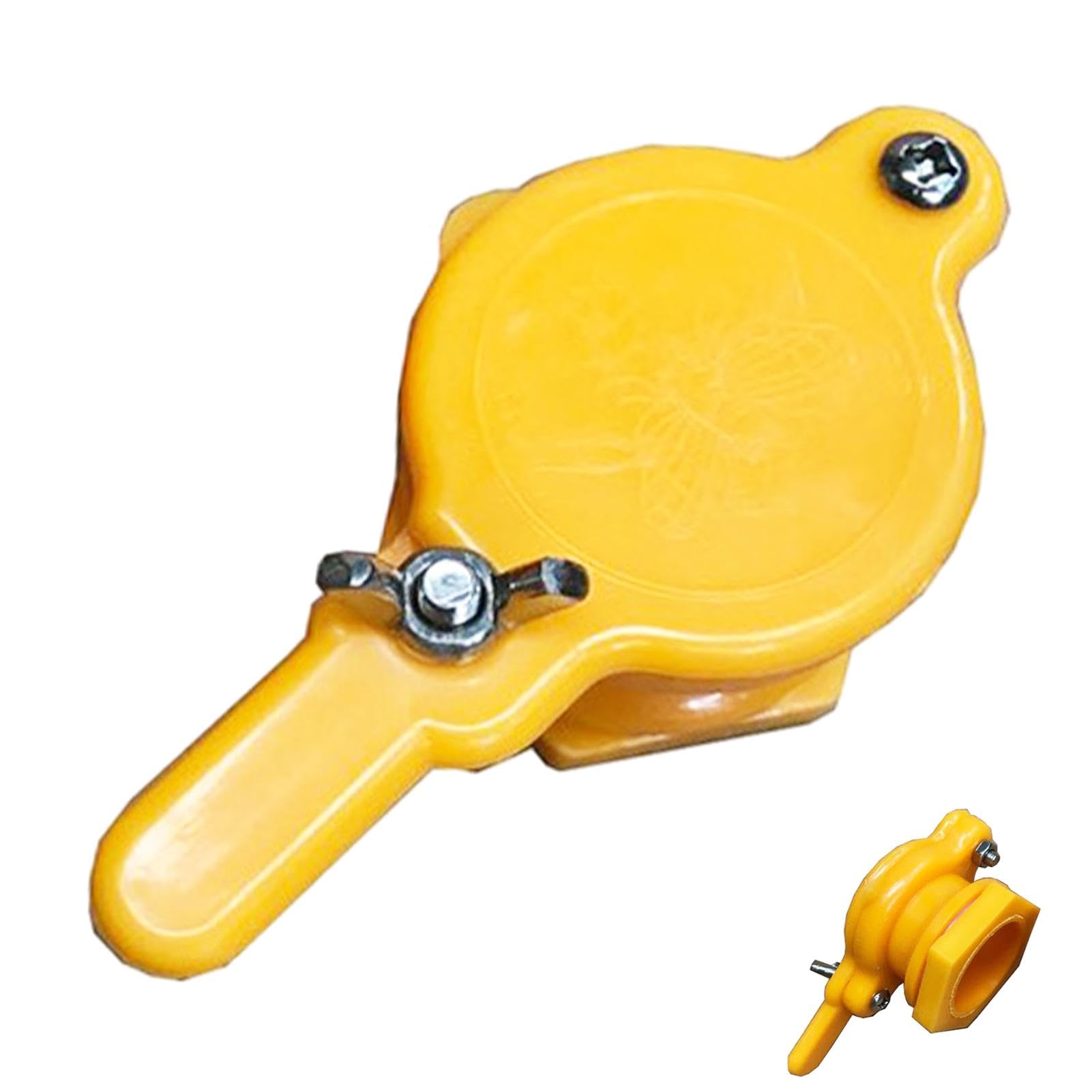 Robinet pour seau à miel - Robinet d'extraction pour apiculteurs - Robinet de contrôle du débit de miel - Équipement pour la production de miel - Idéal pour les usines, les jardins et les