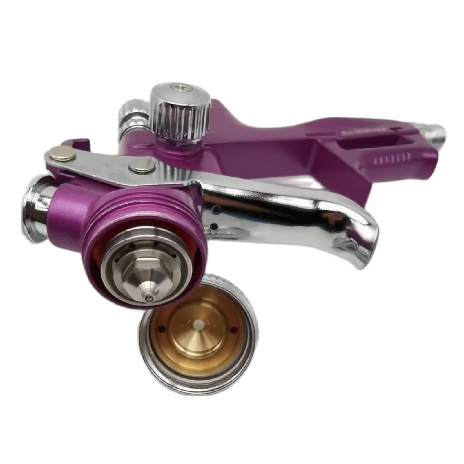 5200B Wysokowydajne Pistolety Do Malowania Natryskowego Pistolet Na Sprężone Powietrze 1.3/1.7/2.0mm Dysza Malowany Natryskowy Lakieru Samochodowego Wysoka Precyzja Atomizacji(1.7MM)