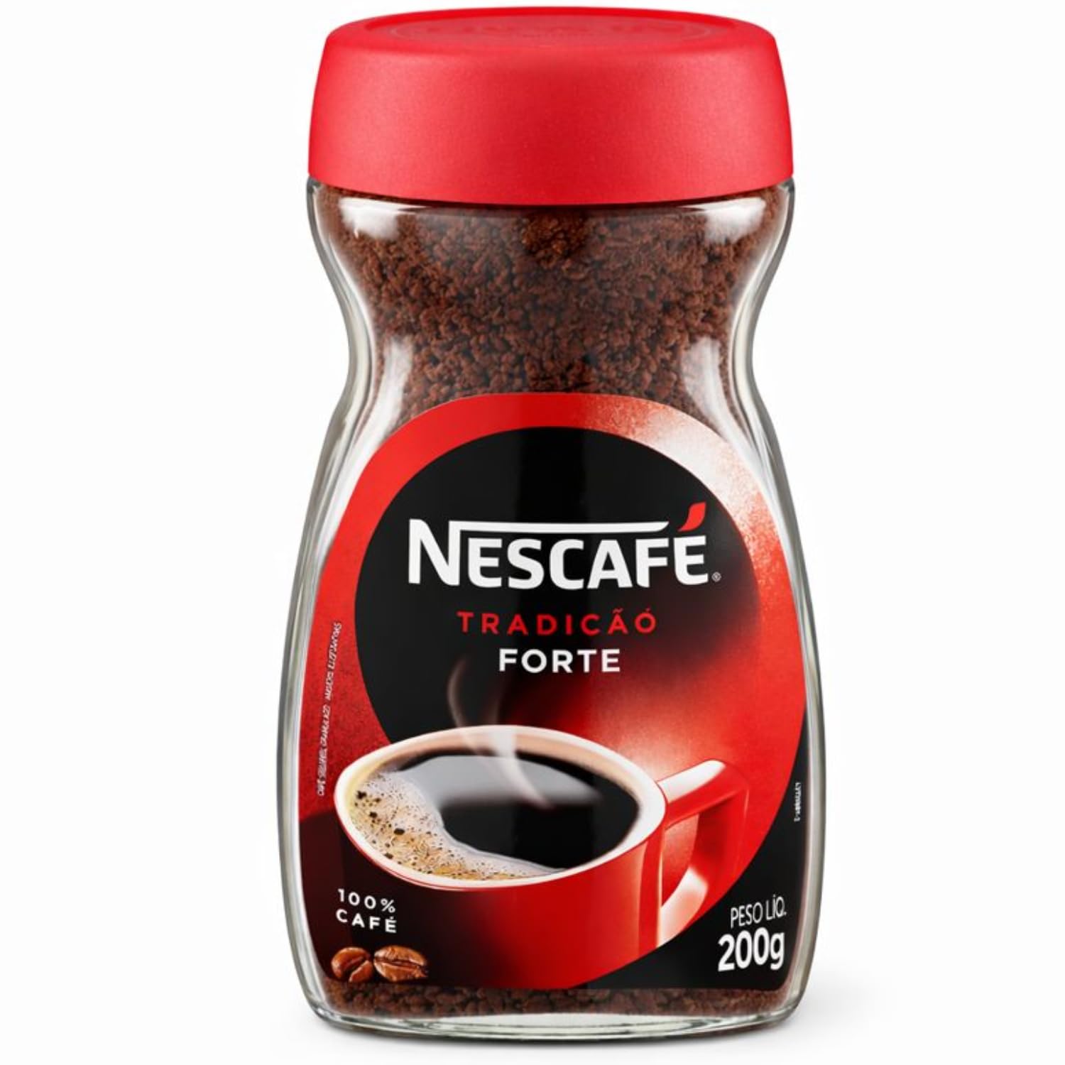 Nescafe Tradicao Forte Instant Coffee 200g Jar By COUGAR – Rich & Bold Brazilian Instant Coffee – Strong Aroma, Deep Flavor, Quick Dissolve Granules – 100% Coffee – Perfect for Hot Drinks, Iced Coffee & Everyday Energy - (Imported-BRZ)-image-42