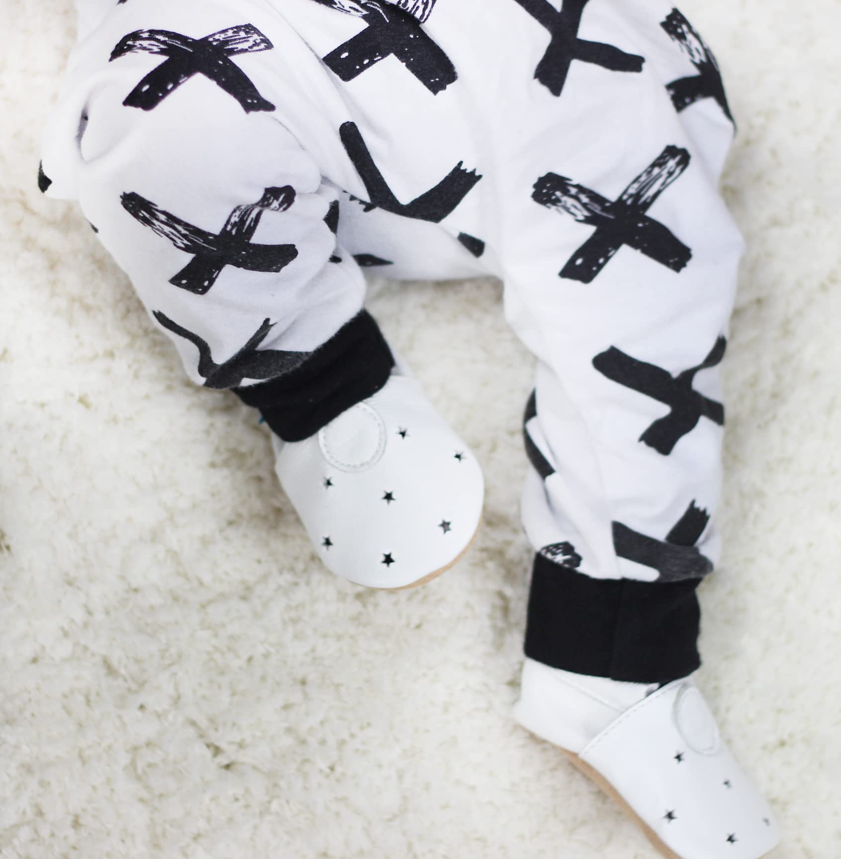 Dotty Fish Chaussures Bébé et Enfant en Cuir Souple – Antidérapantes, Légères et Respirantes, Semelle Souple pour Premiers Pas, Unisexe 0-5 Ans, Marque Britannique - 3