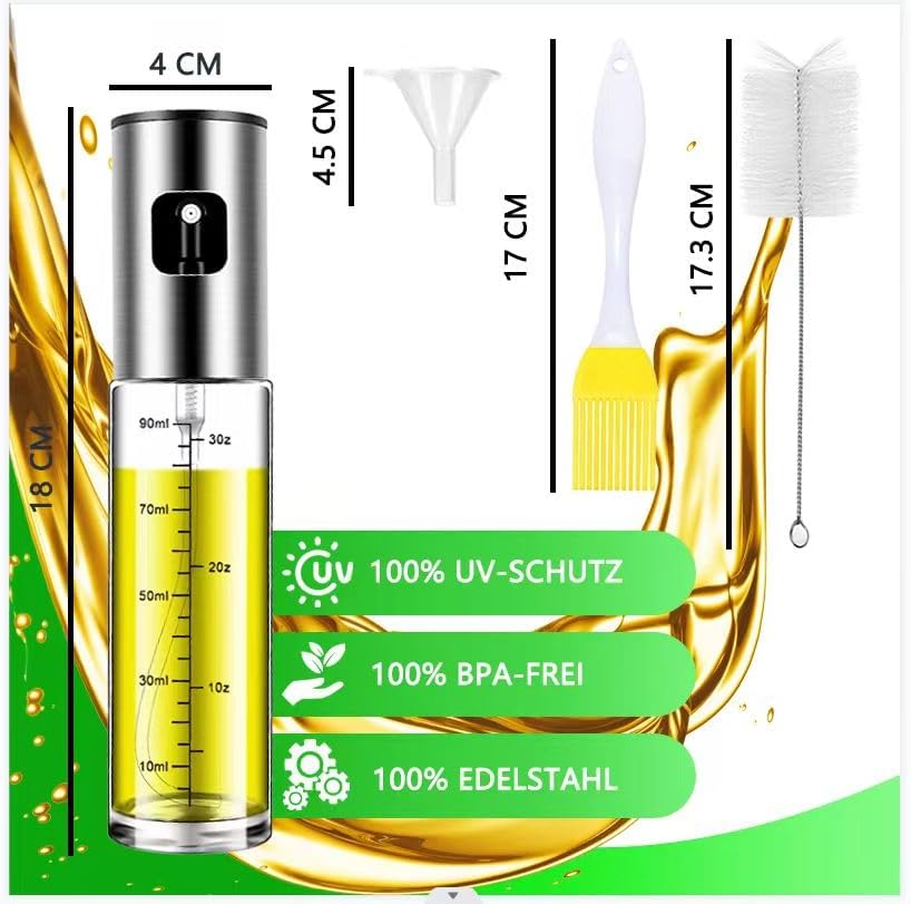 BETA NOBLE Ölsprüher: Der perfekte Küchenhelfer für gesunde Gerichte!