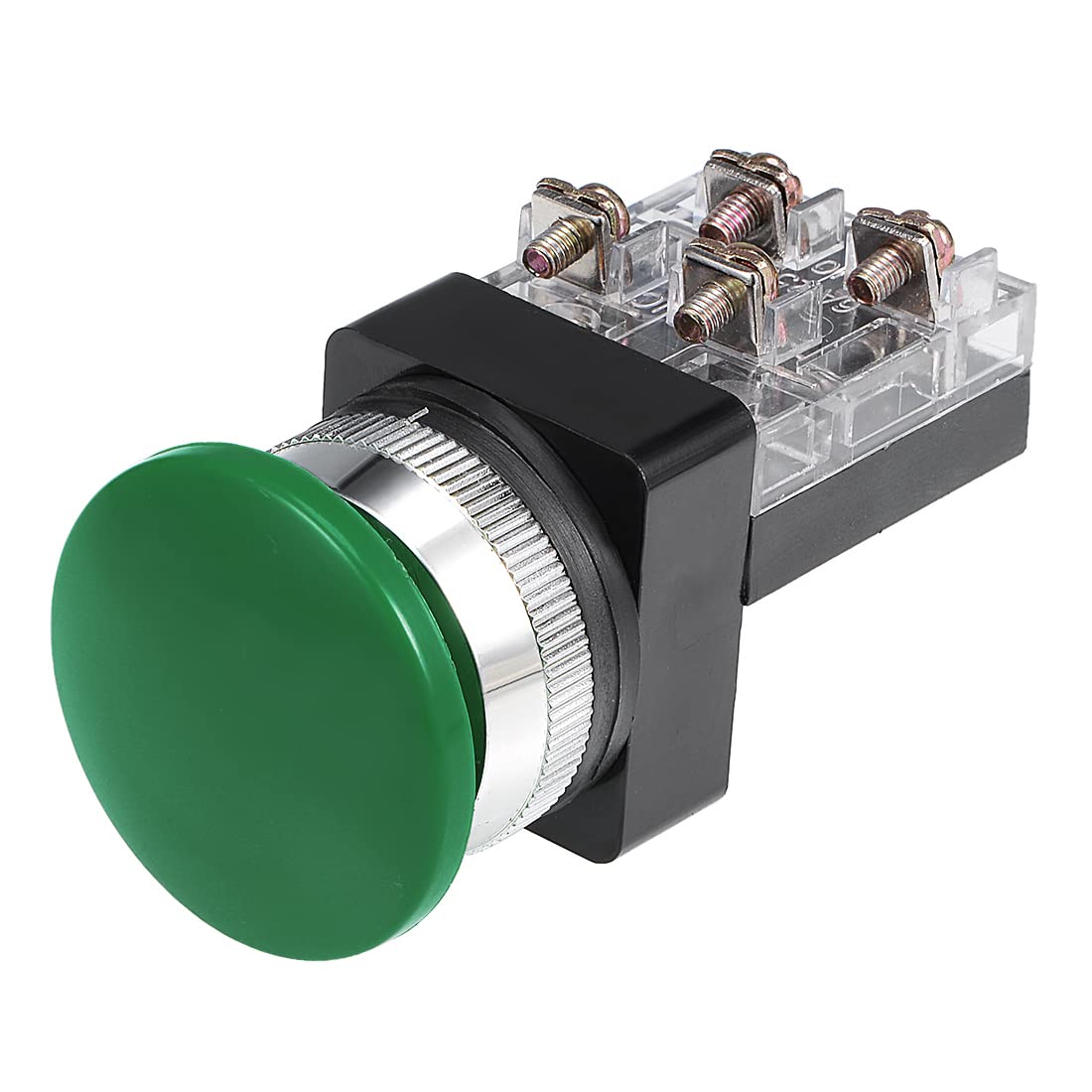 uxcell 2Pcs 30mm Mounting Hole Momentary Push Button Switch