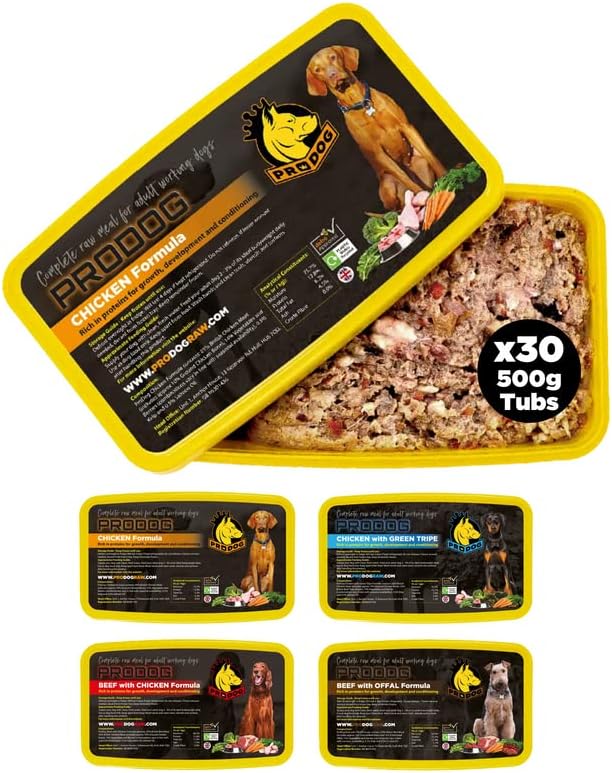 ProDog Raw Dog Food Raw Food Bundle For Adult Dogs Gourmet, HumanGrade Raw Dog Food Made