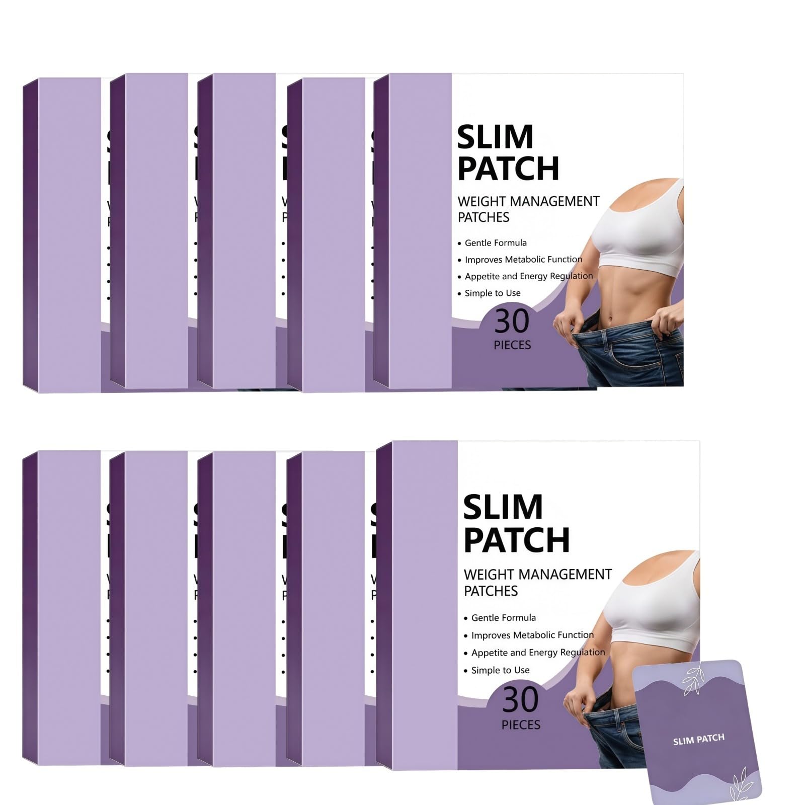 Slim Patch , Plaster na naturalne odchudzanie roślinne