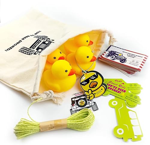Miniatura 7 de LANBAIHE You've Been Ducked | Bolsas de pato de pato | Bolsa de pato de goma reutilizable | 13 x 10.23 pulgadas | Gran regalo para cualquier