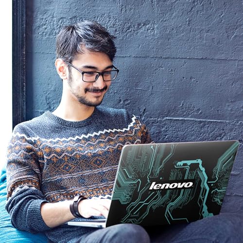 Image of Inkykart DSGN 85 Full Body Laptop Skin Bubble-Free| Laminated| Removable| HD Quality Sticker for Laptops Upto 15.6 Inches Compatible with Lenovo