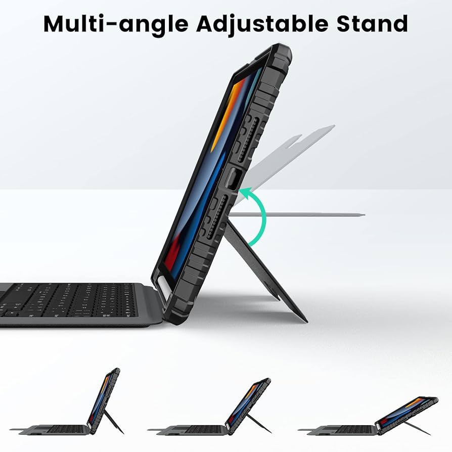 NILLKIN iPad キーボードケース Nillkin Backlit Bumper Combo Keyboard Case for iPad Series