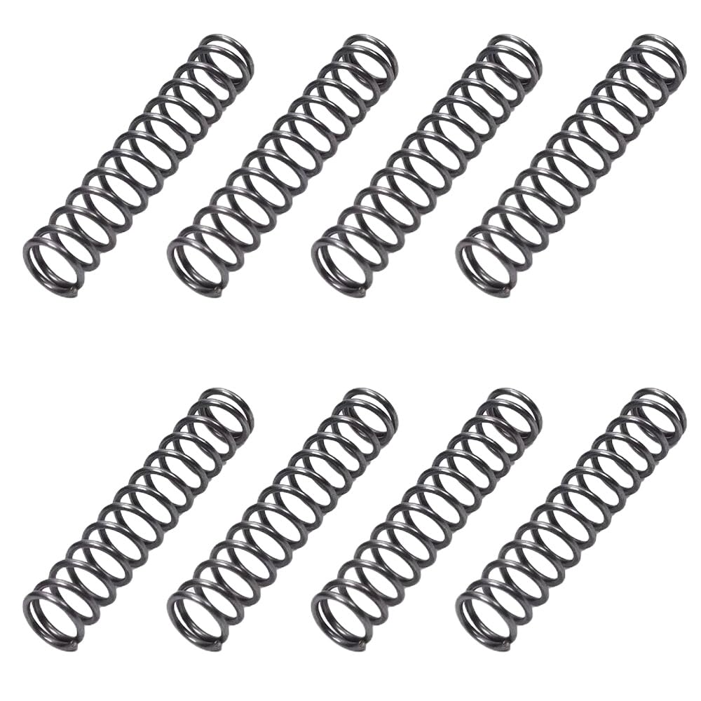 10Pcs Compression Spring Steel 1.5 mm Wire Diameter Small Pressure Springs/Coil Spring WireOuter Diameter 8mm-25mm Length 15mm-100mm (10,1.5mm-22mm-50mm)