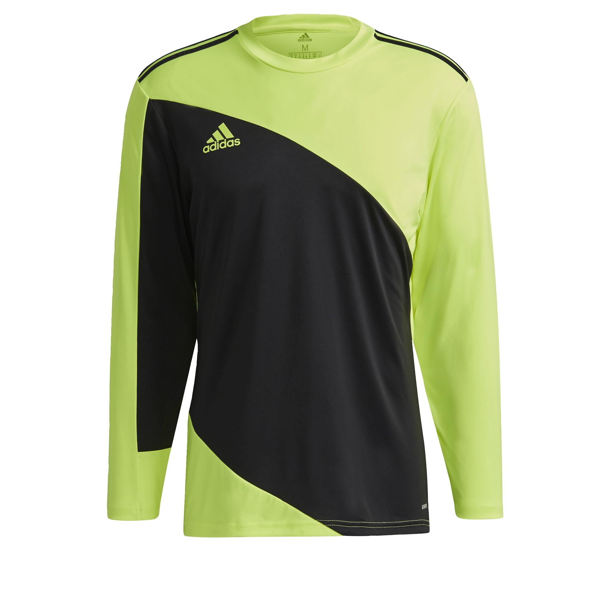 adidas Men's Squadra 21 Goalkeeper Jersey, Team Solar Yellow/Black, XL
