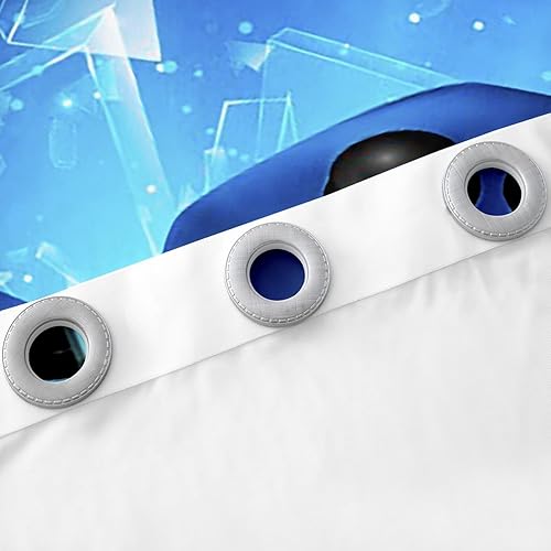 Miniatura 6 de Cortinas para ventana Feelyou Guitar para dormitorio de niño y niña, para adultos, con tema de música rock, cortinas opacas con estampado de