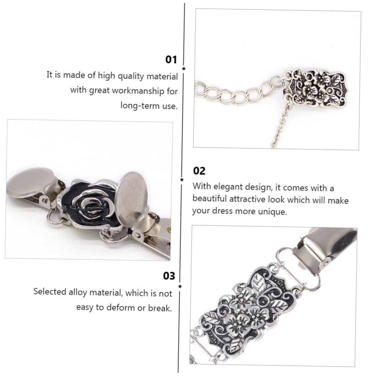ABOOFAN 14stücke Teiliges Vintage Broschen Für Kleidung Retro Hemd-clip Schal-anstecker Und Pullover-dekoration Für Damen Elegant Und Praktisch